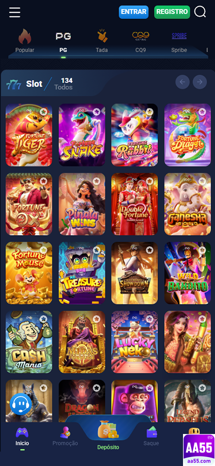 Prêmios Jogos aa55.com